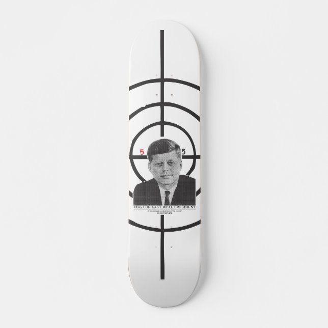 JFK skateboard deck (Front)