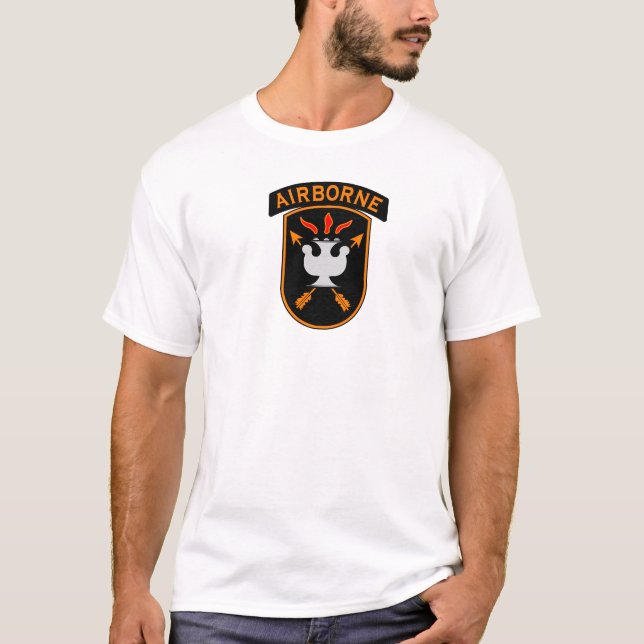 JFK SPECIAL WARFARE CENTER T-Shirt (Front)