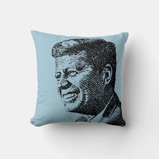 JFK - Throw pillow (Front)