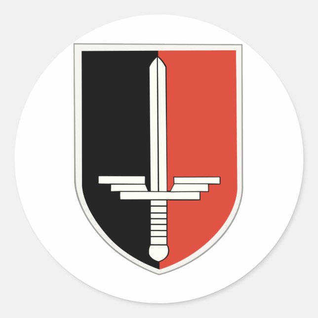 JG 52 CLASSIC ROUND STICKER (Front)