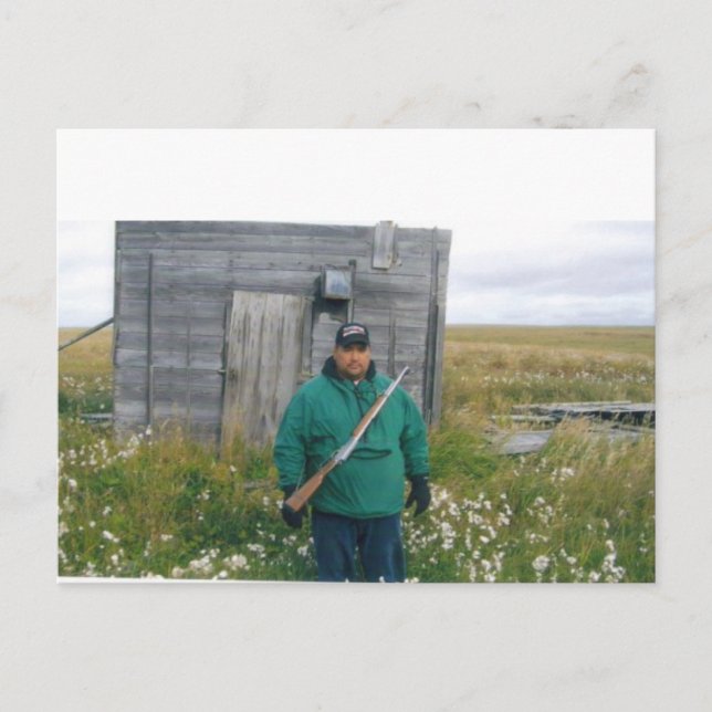 JG AT ARCTIC CIRCLE (2) POSTCARD (Front)