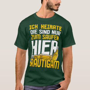 JGA Mens Stag Night Man Team Groom T-Shirt