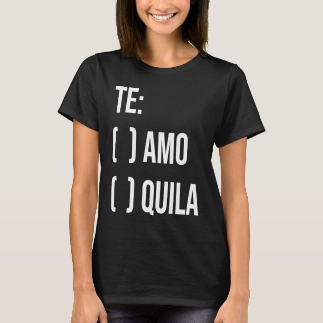 Jga Te Aamo Tequila Bridal Party Bachelorette Enga T-Shirt (Front)
