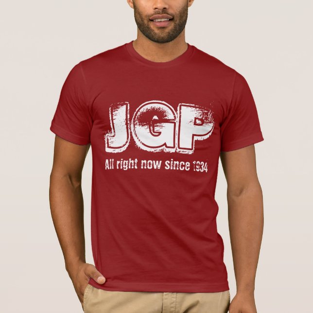 JGP 1934 All right now T-Shirt (Front)
