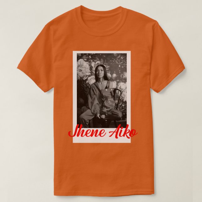 Jhene Aiko Potret T-Shirt (Design Front)