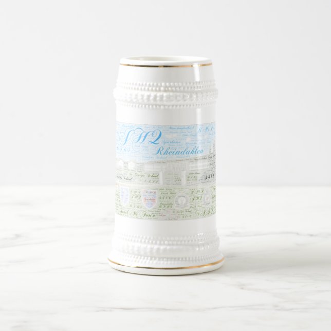 JHQ Rheindahlen Commemorative, 650 ml Beer Stein (Center)