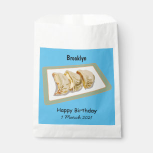 Jiaozi / Chinese dumplings cartoon illustration Favour Bags