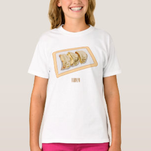 Jiaozi / Chinese dumplings cartoon illustration T-Shirt