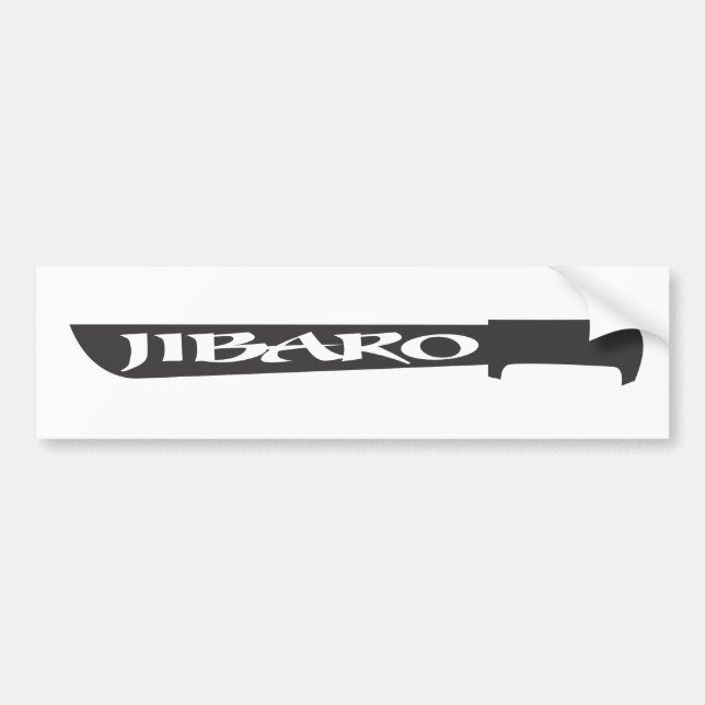 Jibaro bumpersticker bumper sticker (Front)