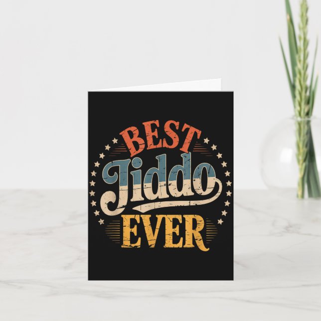 Jiddo ever  card (Front)