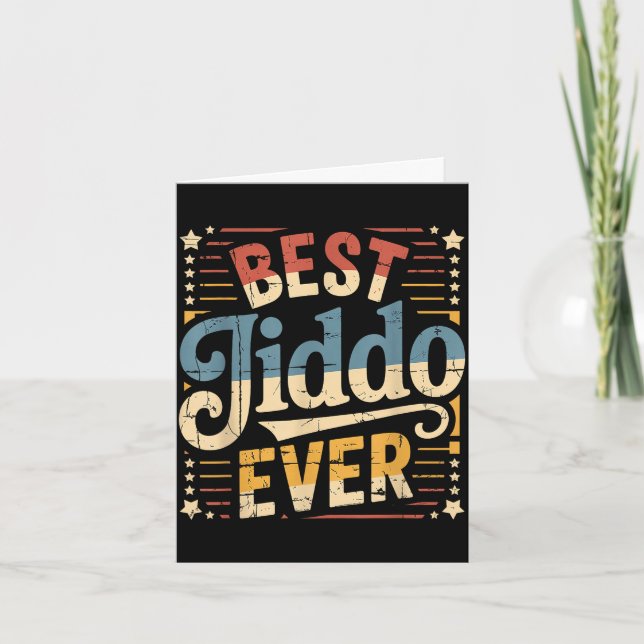 Jiddo ever  card (Front)