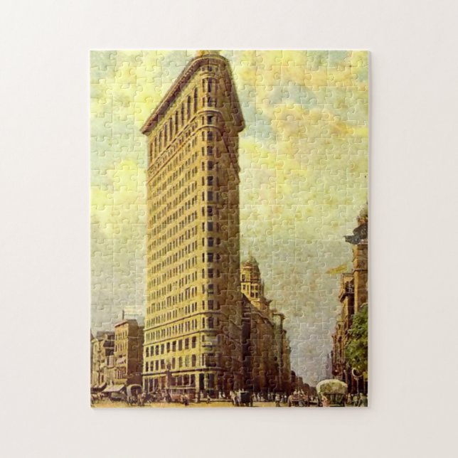Jig-Saw Puzzle - Flatiron Building, NYC (Vertical)