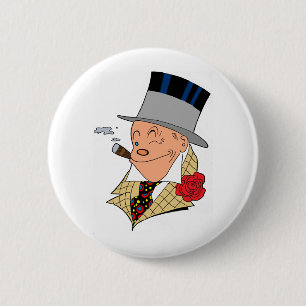 Jiggs 6 Cm Round Badge