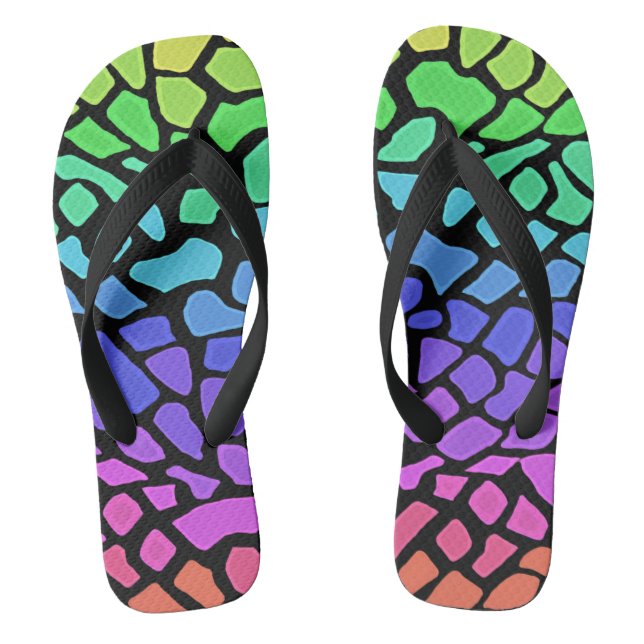 Jiggy Giraffe Jandals (Footbed)