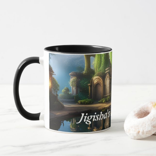 Jigisha's Morning Tea Mug (With Donut)