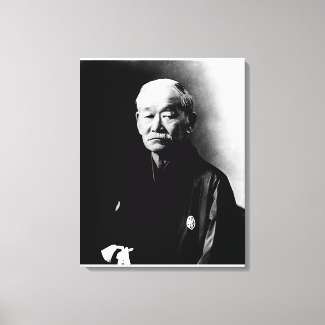 Jigoro Kano Wrapped Canvas (Front)