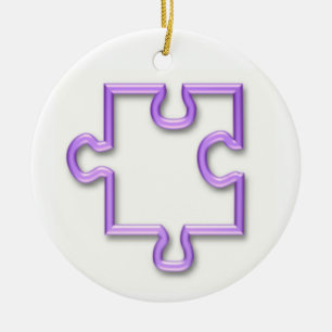Jigsaw Cutout Ornament