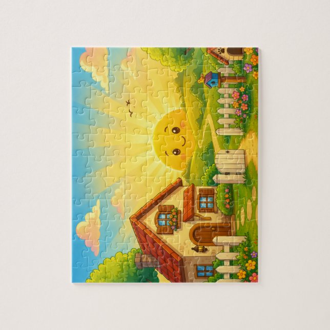 Jigsaw Happy Day Puzzle (Vertical)