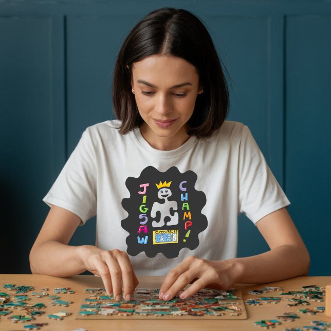 Jigsaw lover Puzzler jigsaws jig saw T-Shirt (Creator Uploaded)