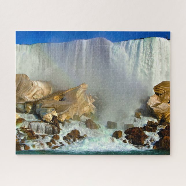 Jigsaw Niagara falls Buffalo New York. Puzzle (Horizontal)