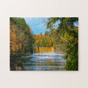 Jigsaw of Tahquamenon falls Michigan. Jigsaw Puzzle
