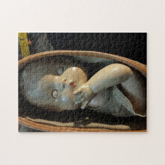 Jigsaw Puzzel Creepy Doll by JP Denyer Jigsaw Puzzle