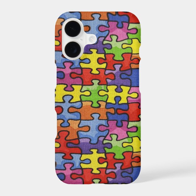 Jigsaw Puzzle Fabric (Back)