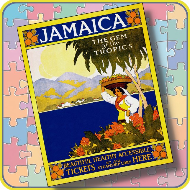 JIGSAW PUZZLE - Jamaica - Gem of the Tropics  (Creator Uploaded)