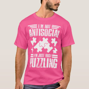 Jigsaw Puzzle Master Puzzle Lover T-Shirt