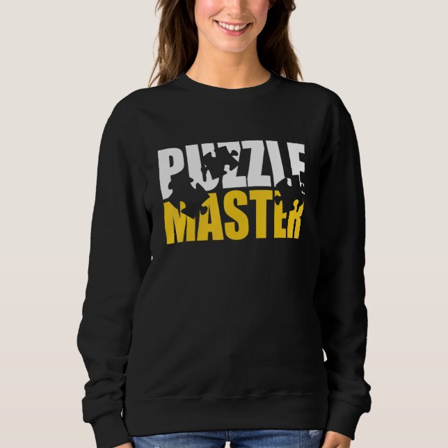Jigsaw Puzzle Master Sweatshirt (Front)