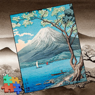 JIGSAW PUZZLE - Mt. Fuji from Lake Yamanaka