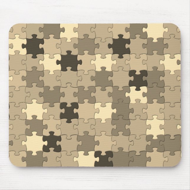 Jigsaw puzzle, mystery, nature mouse pad (Front)