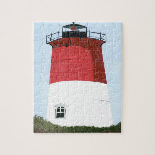 Jigsaw Puzzle, Nauset Light by M. Laplante Puzzle