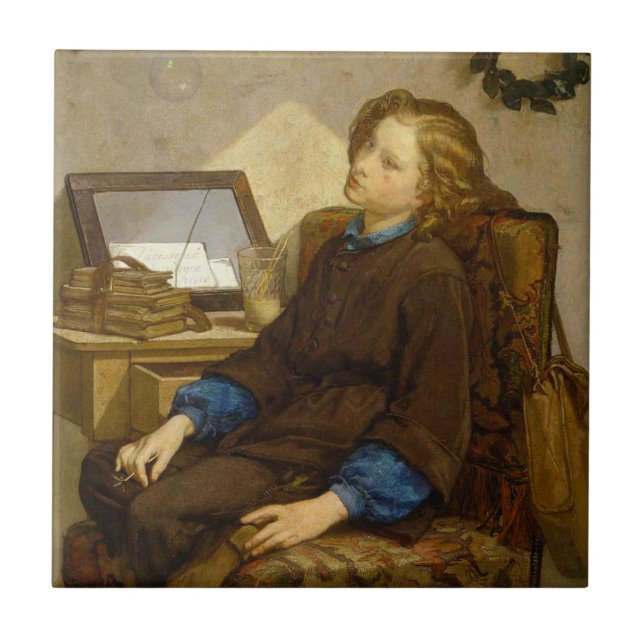 Jigsaw puzzle on art from Metropolitan Museum Tile (Front)