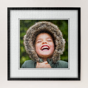 Jigsaw Puzzle Personalised Square Photo Framed
