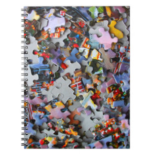 Jigsaw Puzzle Pieces Notebook