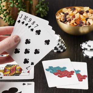 Jigsaw Puzzle Pieces Playing Cards