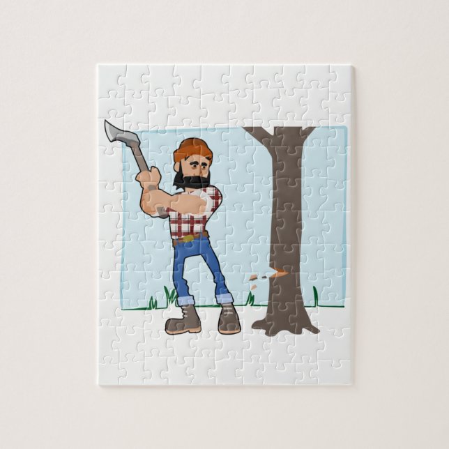 Jigsaw Puzzle Tree Cutter (Vertical)