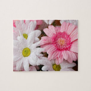 Jigsaw Puzzles - Daisy Gerbera Flowers