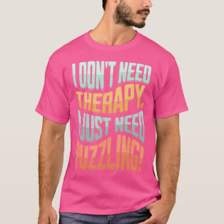 Jigsaw Puzzles Puzzle Piece Pieces Solving Puzzles T-Shirt