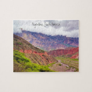 Jigsaw Travel Colourful Argentina Scenic Landscape Puzzle