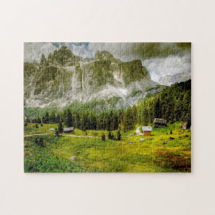 Jigsaws Dolomites South Tyrol Alpine. Jigsaw Puzzle