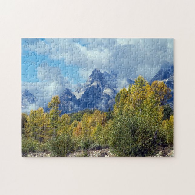Jigsaws Grand Teton Park Wyoming. Jigsaw Puzzle (Horizontal)