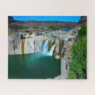 Jigsaws Idaho Water Falls. Jigsaw Puzzle