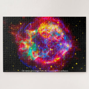 Jigsaws of the Cassopeia Constellation. Jigsaw Puz Puzzle
