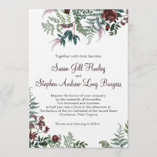 Jill and Drew's Wedding Invitations