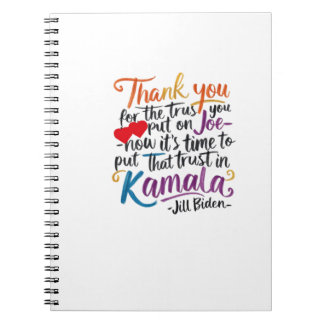 jill biden note to america notebook