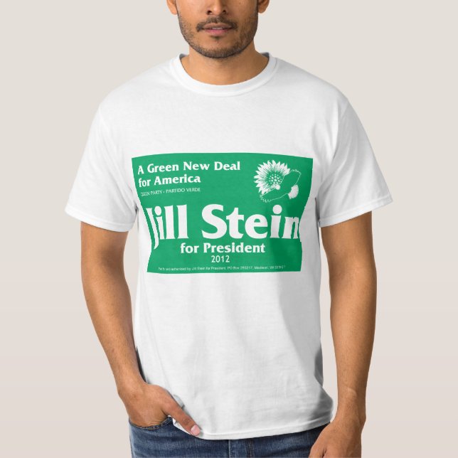 Jill Stein 2012 Shirt (Front)