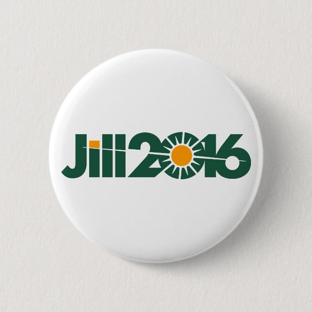 Jill Stein Campaign Logo 6 Cm Round Badge (Front)