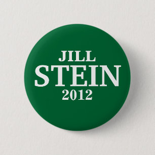 Jill STEIN FOR PRESIDENT 2012 6 Cm Round Badge